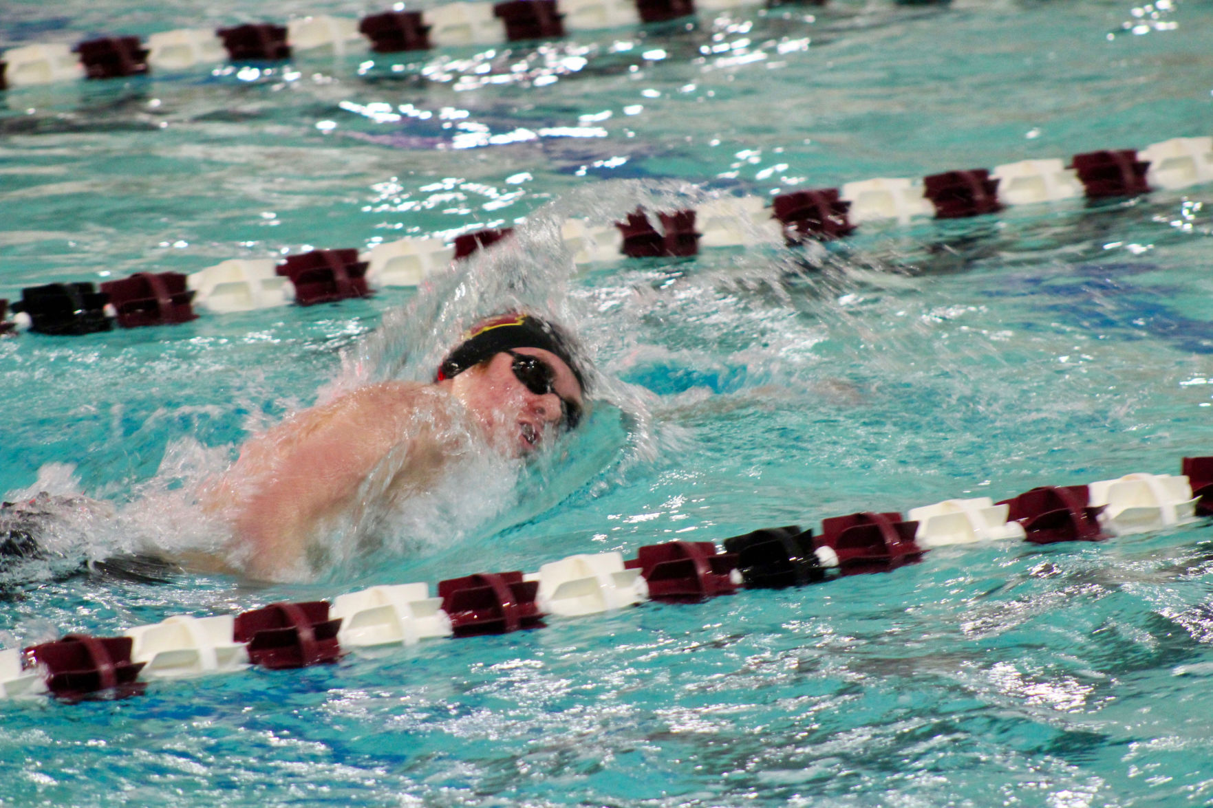 Menomonie boys swimming BRC championships 2-8-20